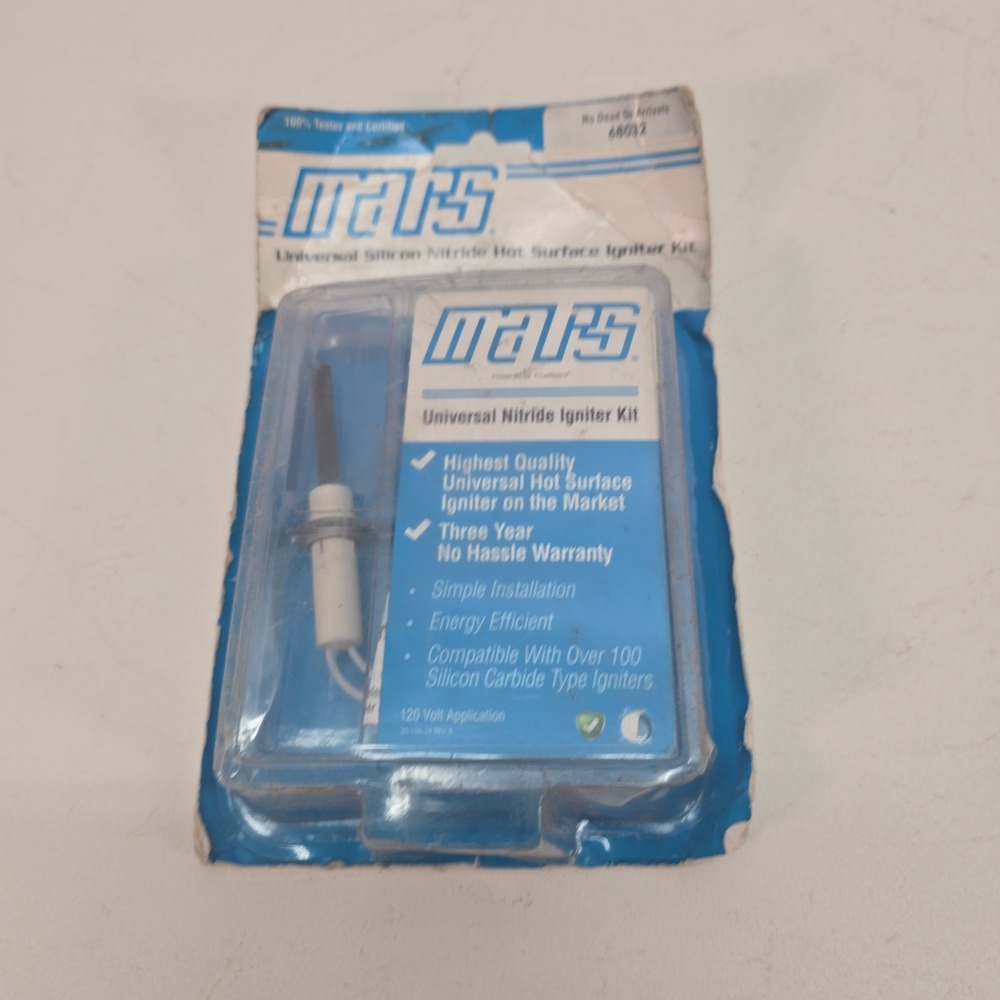 68032 Mars Universal Silicon Nitride Hot Surface Igniter Kit HVAC